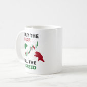 恐買怖が強気の株屋を売った コーヒーマグカップ (正面左)