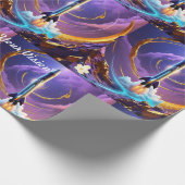 恒星の上昇 ラッピングペーパー (角)