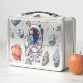 恒星の弁当箱宇宙をテーマにした子供用の弁当内容 メタルランチボックス (インサイチュ)