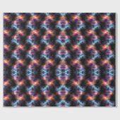 恒星交響星星星星雲パターン ラッピングペーパー (フラット)