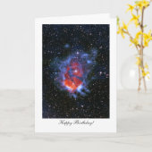 恒星子供部屋RCW120 -ハッピーバースデー カード (黄色い花)