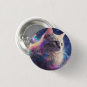恒星子猫 – 宇宙キャットアート 缶バッジ (正面&裏面)