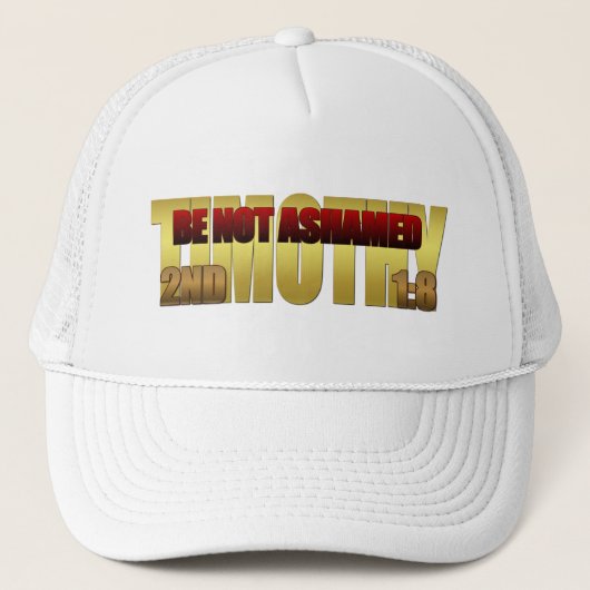 恥じない キャップ (正面)