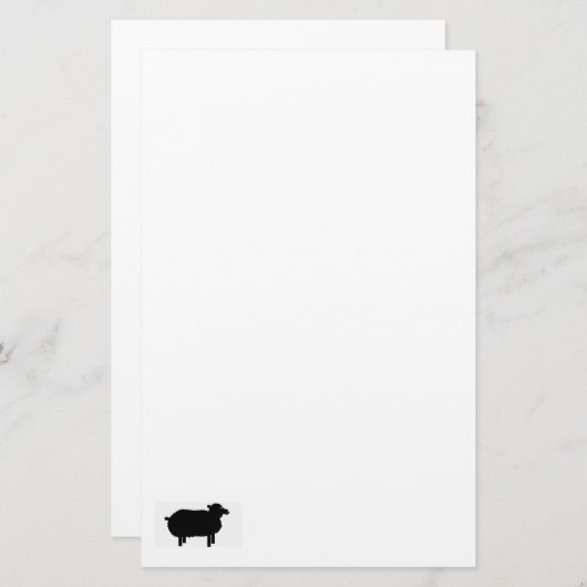 恥ずかしい 便箋 (正面/裏面)