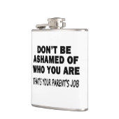 恥ずかしがらないで フラスク (左)