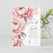 恥ずかしがりながら招待状 招待状 (スタンド正面)