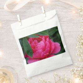 恥ずかしがりピンクの芍薬 フェイバーバッグ