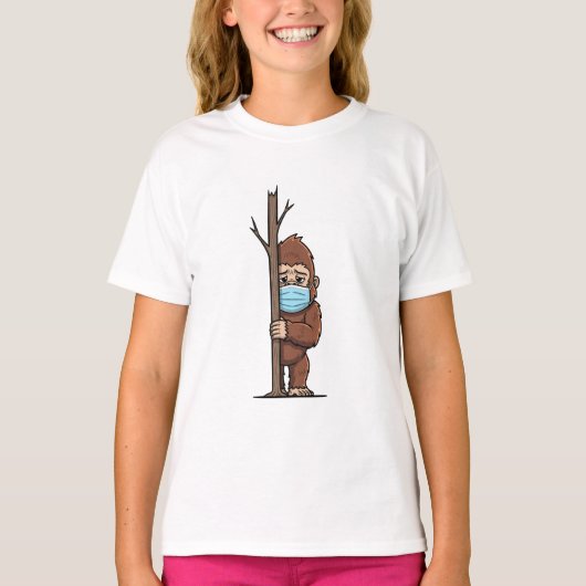 恥ずかしがり屋のサスカッチの子供たち Tシャツ (正面)