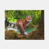 「恥ずかしがり屋の小さいヴィクセン」 ドアマット (正面)