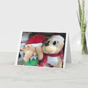 **恥ずかしがり屋**私はクリスマスをどれだけ愛しているか言いたい カード