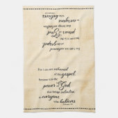 恥ずかしくない粗布 キッチンタオル (縦)