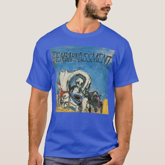 恥ずかしさの戦車シーンアートファミリー Tシャツ (正面)