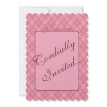 恥ずかしそうなバレンタインの招待状