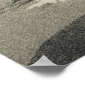 恥ずかしそうな顔をした ポスター (角)