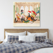 恥と後悔、トラギ漫画遊」 キャンバスプリント (インサイチュ (寝室))