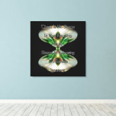 恥と無知キャンバス印刷 キャンバスプリント (インサイチュ (ウッドフロア))