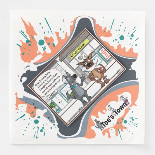 恥の円錐 | 謝罪ディナーナプキン (正面)