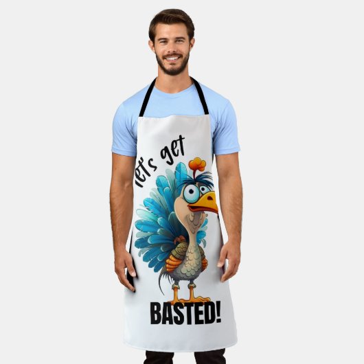 恥をおもしろいかされよう エプロン (着用した状態)