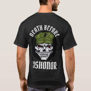 恥を掻く死 Tシャツ