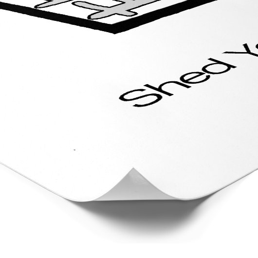 恥を流す ポスター (角)