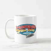 恥知らずな完売のコーヒー・マグ コーヒーマグカップ (左)