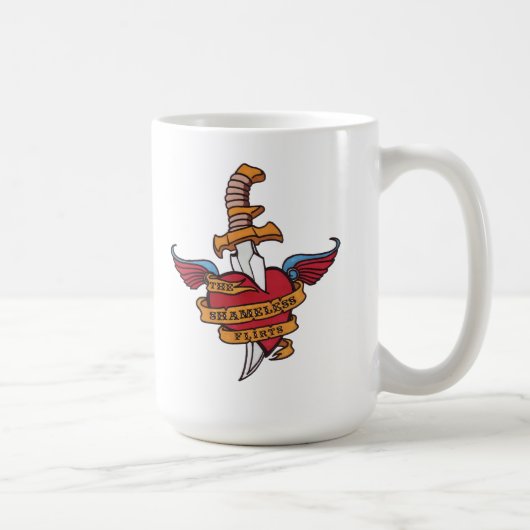 恥知らずな浮気者 コーヒーマグカップ (右)