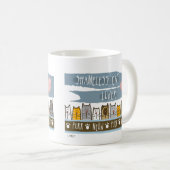 恥知らずな猫好き コーヒーマグカップ (正面右)