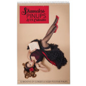 恥知らずなPinups: 2018カレンダー カレンダー (カバー)