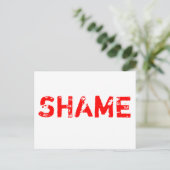 恥 ポストカード (スタンド正面)