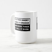 恨みを抱く面白いマグカップ コーヒーマグカップ (正面左)