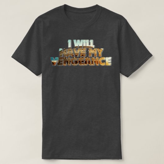 恨みを晴らそう Tシャツ (デザイン正面)