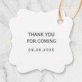 恩お気に入りの恩とおもしろいの贈り物ラベル フェイバータグ (裏面)