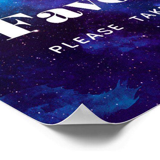 恩を仇で受け取れ。宇宙結婚徴候海軍夜 ポスター (角)