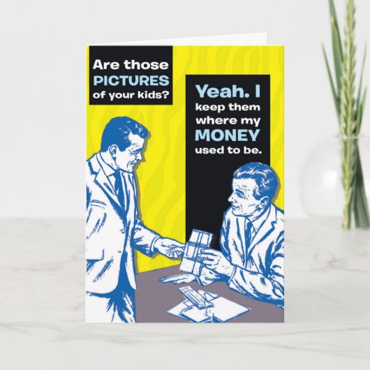 恩人に幸せな父お気に入りのの日。 カード (正面)