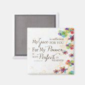 恩寵に堪えず マグネット (正面/裏面)