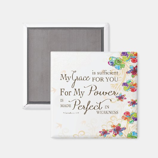 恩寵に堪えず マグネット (正面/裏面)