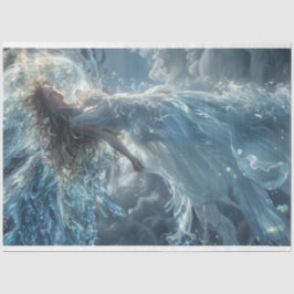 恩寵の天使が天国分離に上昇 薄葉紙