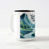 恩寵は道を見つける ツートーンマグカップ (正面左)