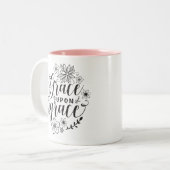 恩寵 ツートーンマグカップ (正面左)