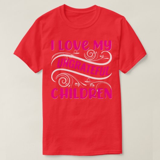 恩知らずの子が好きだ Tシャツ (デザイン正面)