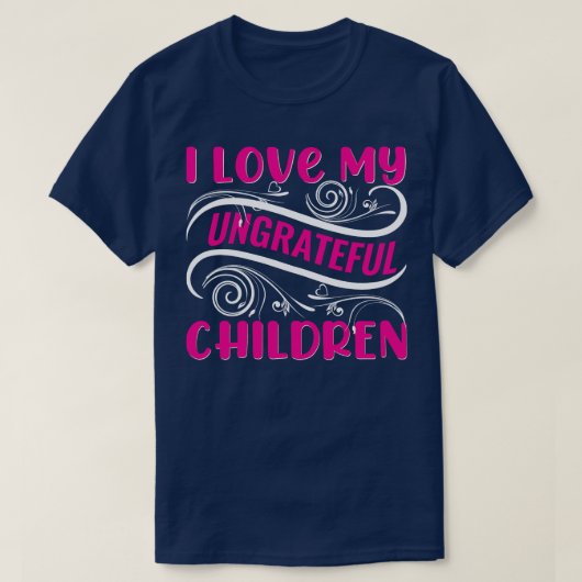 恩知らずの子が好きだ Tシャツ (デザイン正面)