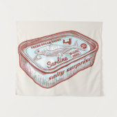 息おもしろいの匂い タペストリー (正面(横))