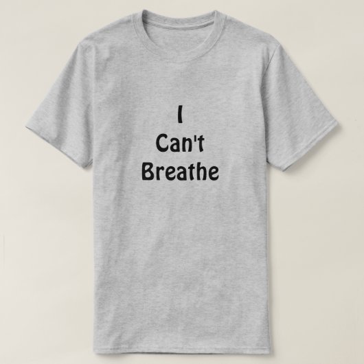 息ができない Tシャツ (デザイン正面)