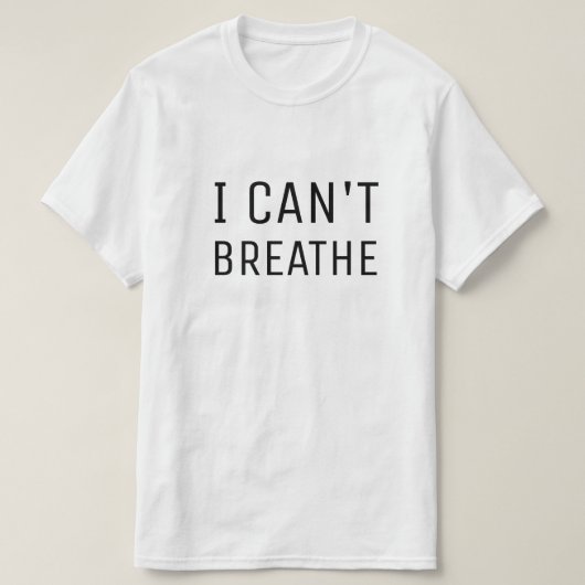 息ができない Tシャツ (デザイン正面)