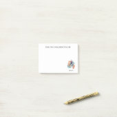 息に根ざしたカスタム ポストイット (デスク上)