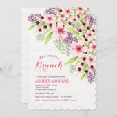 息の春招待状 招待状 (正面/裏面)