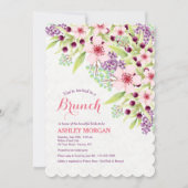 息の春招待状 招待状 (正面)