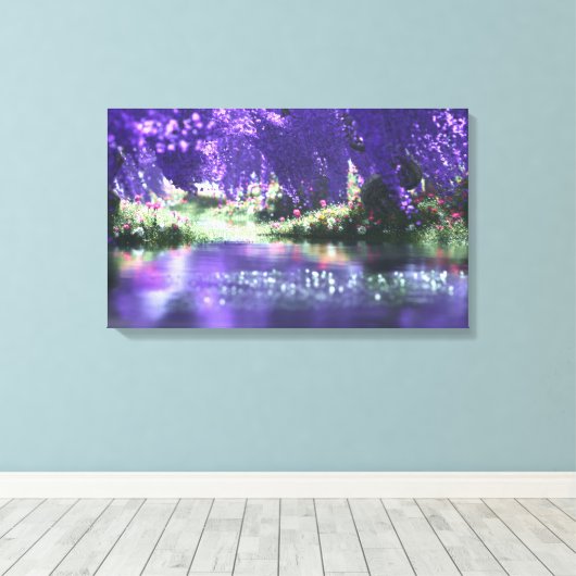 息の春 キャンバスプリント (インサイチュ (ウッドフロア))