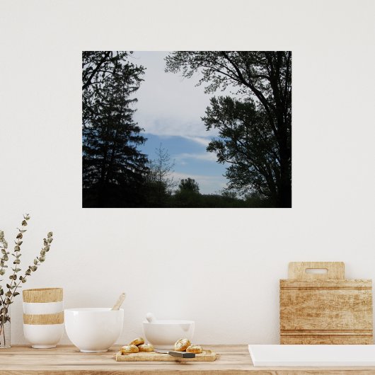 息の自然 ポスター (キッチン)