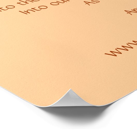 息の金ゴールド ポスター (角)